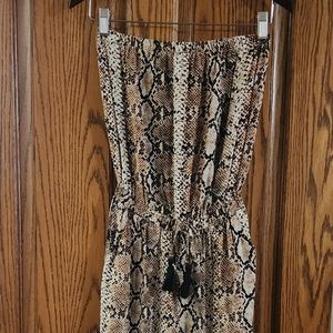Leopard Romper